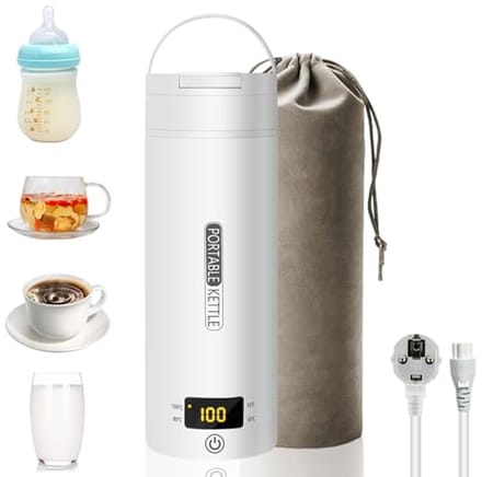 Elektrische Reiskoker - Draagbare Waterkoker - Drankjes Bereiden - Constante Temperatuur - 500 ml - Wit