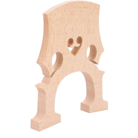 Vervangende onderdelen voor cellobrug van esdoornhout voor 44-34 cello's (44) beige