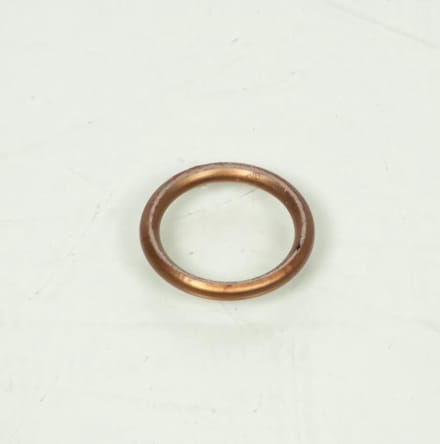 Joint de pot d'échappement rond en cuivre pour mobylette MBK 51 Ø23x30x3.5mm