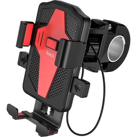 Hoco Telefoonhouder Motor - Universele Houder voor Fiets, Step, Kinderwagen en Scooter