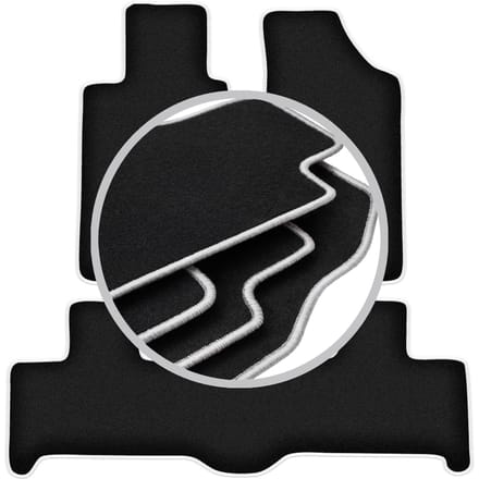 CARLUX-SILVER automatten voor: Hummer H3 SUV (2005-2010)
