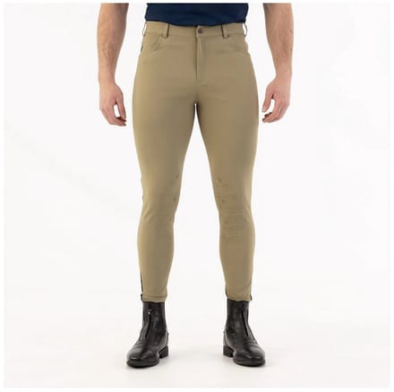 BR rijbroek Kian Heren Knie Grip M Khaki