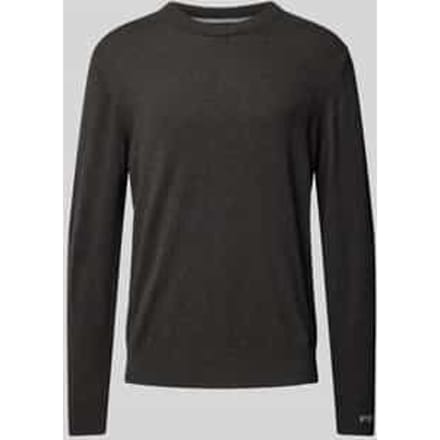Gebreide pullover met ronde hals, model 'Andre'