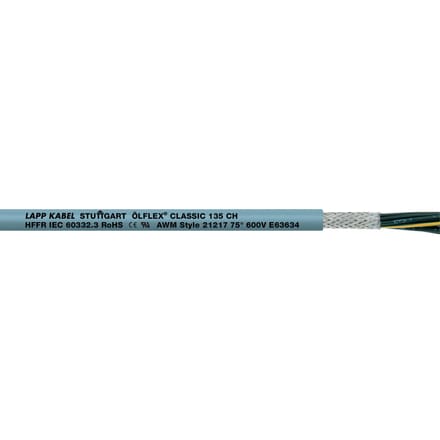 Olflex Classic 135 Ch Afgeschermde Besturingskabel 3G2.5 - 1123340 [5 Meters]