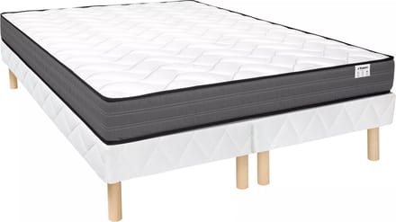 Vente-unique Set 180 x 200 cm bedbodem + matras met pocketveren - AMBRACIE van YSMÉE