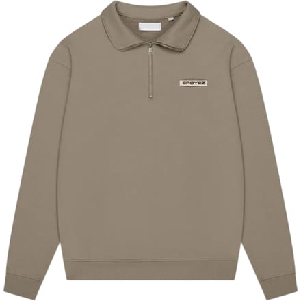 croyez homme Etiquette half-zip sweaters cr2-pf25-02