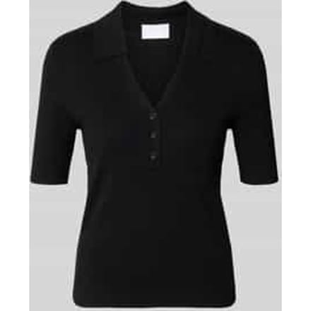 regular fit poloshirt van viscosemix
