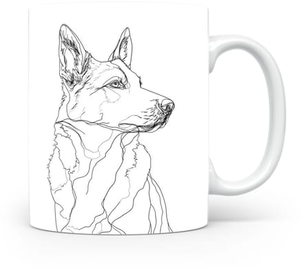 Beker Saarlooswolfhond