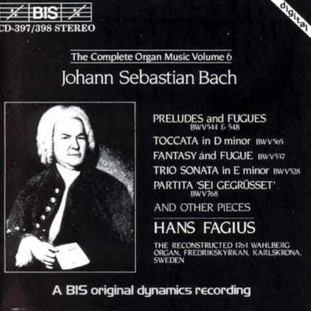 Hans Fagius - J.S. Bach: The Complete Organ Music Vol 6 (2 CD)