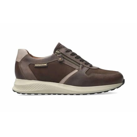 Mephisto Dino - heren sneaker - Bruin - maat 41 (EU) 7.5 (UK)
