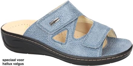 Fidelio Hallux -Dames - blauw licht - slippers & muiltjes - maat 37