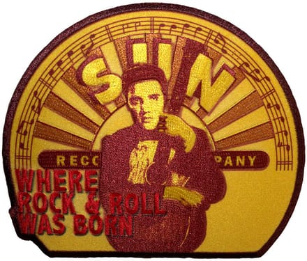Elvis Presley - Elvis Where R&R Was Born Patch - Geel