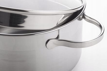 SSW Comfort Soeppan met Zeefdeksel - 9,2L, 28cm, Inductie