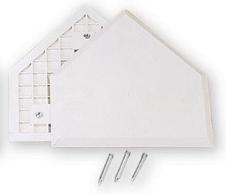 Benson HP1 Honkbal/Softbal Thuisplaat - White - Official Size