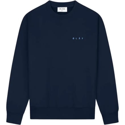 Sweater met ronde hals Olaf Hussein Lined Face