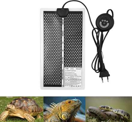 Omgoods - Terrarium Verwarmingsmat voor Reptielen, 28x15cm