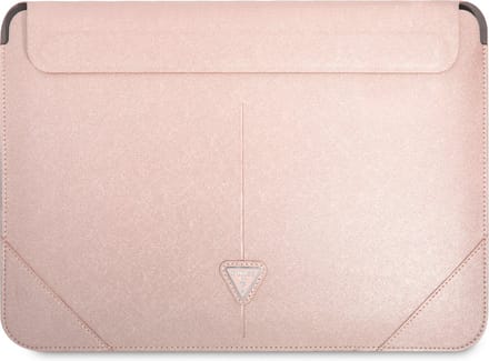 Guess 14 Inch Laptop- en Tablet-Sleeve - PU Saffiano - Roze
