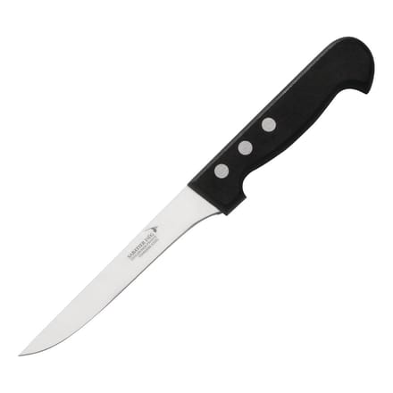 Déglon Uitbeenmes – Smal Lemmet – Ergonomische Grip – 15 cm – Zwart