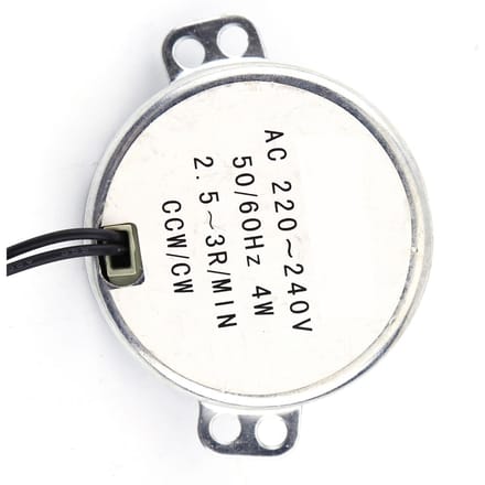 1 stuks 220 240V AC Synchrone Motor Tandwielmotor 4W CW CCW(2.5 3 RPM)