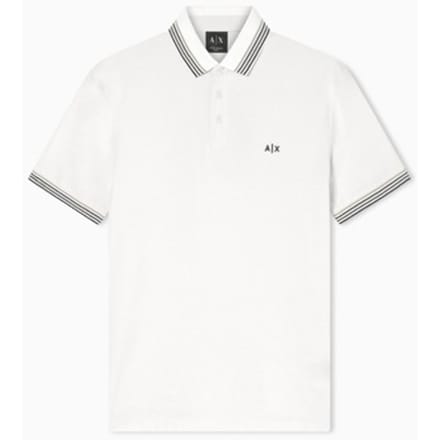 Armani Exchange Xm002326_af13026 Korte Mouw Poloshirt Beige S Man
