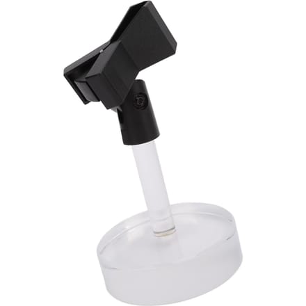 Desktop Microfoonstandaard Verstelbare Tafel Microfoonstandaard Transparante Basis Past op de Meeste Microfoons voor Livestream