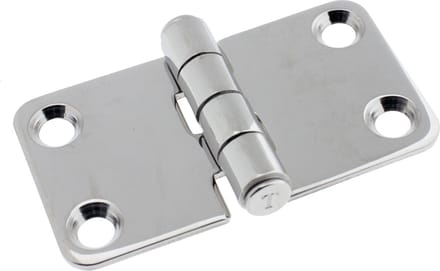Luikscharnier - 68x38x2 - Rvs 304 - Knoop boven