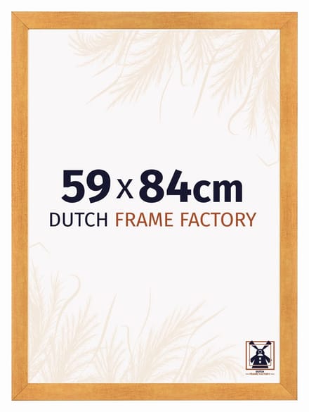 Fotolijst 59x84 cm - MDF - Oranje - Praag