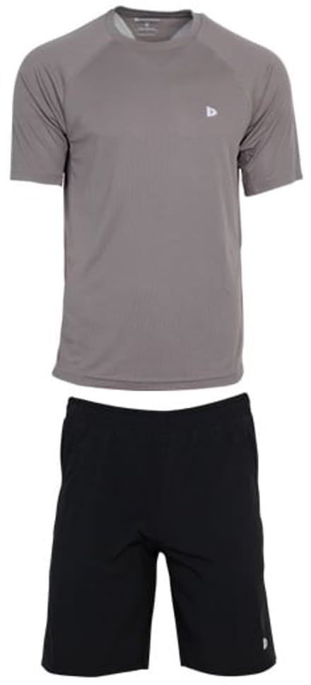 Donnay - Multi Sportset Jim - Trainingsset - Black/Steel Grey (734) - maat M