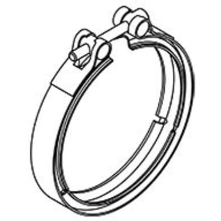 U-klem, uitlaatsysteem DINEX 8AL000