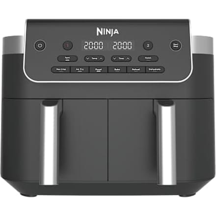 Ninja Dualzone Airfryer XXL - Dubbele lades - 7,6 Liter in Zwart | DZ801EU | van SharkNinja