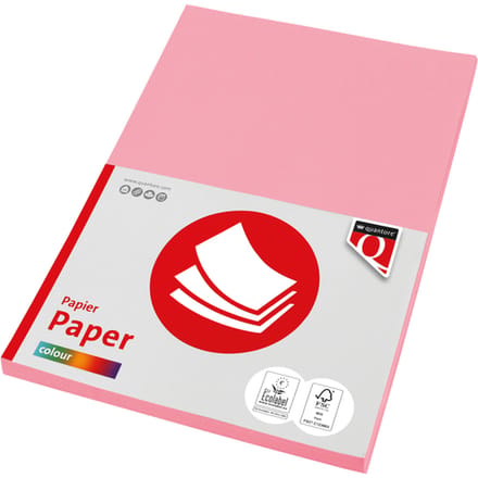 Kopieerpapier Quantore Colour A4 120gr roze 100 vel