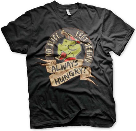 Teenage Mutant Ninja Turtles Unisex Tshirt -4XL- No Slice Left Behind Zwart