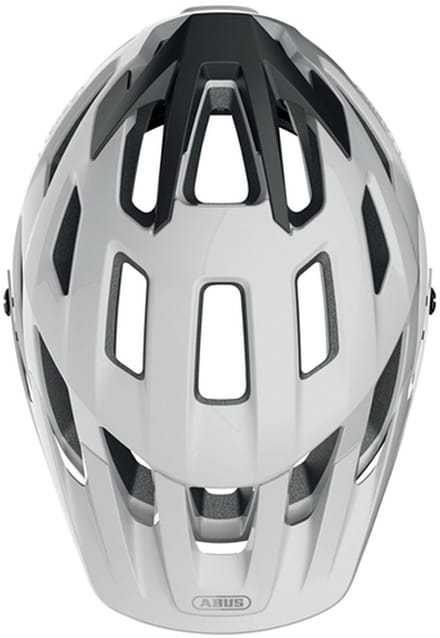 Fietshelm ABUS MOVENTOR 2.0 shiny white L - 57-61 cm - wit - Geschikt voor gebruik op mountainbikes - 370 g