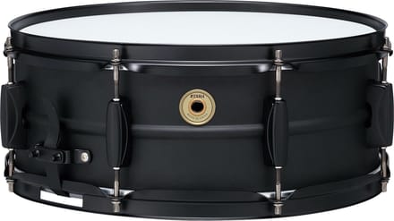 Tama BST1455BK Metalworks Snare 14" x 5.5" (Black Steel) - Snaredrum