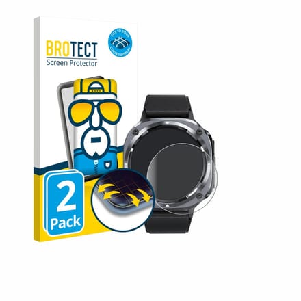 BROTECT - Screenprotector voor TIMU S90 1.45" - Folie Beschermfolie transparant volledig dekking - 2 Stuks