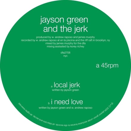 Jason Green & The Jerk - Local Jerk (12" Single)