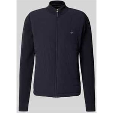 Fynch-Hatton Vest Hybrid Cardigan Navy / male