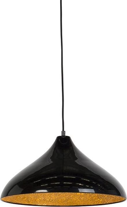Trio Leuchten Tatu - Hanglamp - 1 lichts - H 1550 mm - Zwart