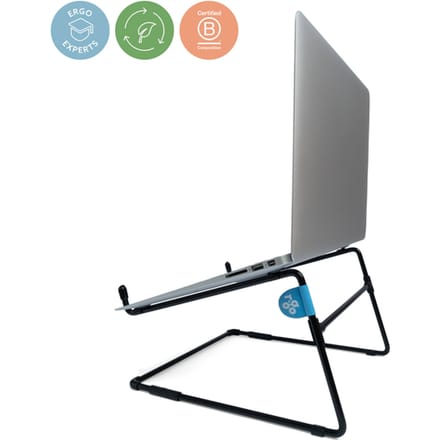 Laptopstandaard R-Go Office Zwart
