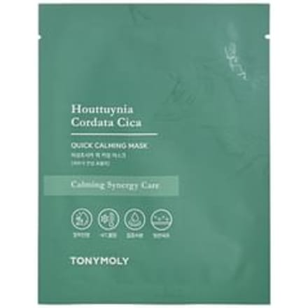 TONYMOLY - Houttuynia Cordata Cica Quick Calming Mask 20ml x 1 sheet