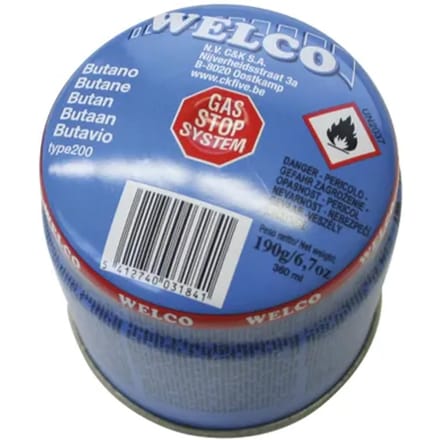 Welco Gaspatroon Butaan/propaan 190 Gr