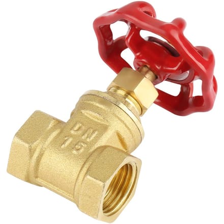 DN15 Messing Schuifafsluiter BSPP G1 2 Roterende Sluisafsluiter 232PSI voor Water Olie Gas