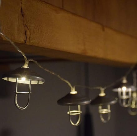 Lichtsnoer 10 lantaarn lampjes