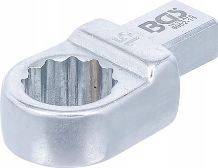BGS Steeksleutel 15 mm, 9x12 mm opname, met borgpen
