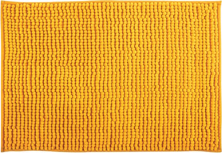 MSV Badmat - CHENILLE - Badkamermat - Microvezel - Saffraan