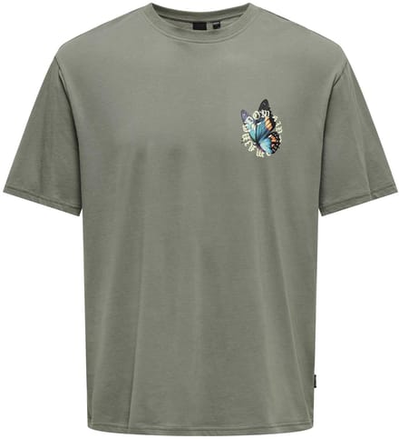 ONLY&SONS - OSJKEANE RLX SS PRINTED TEE RT VD - Jongens - T-shirts