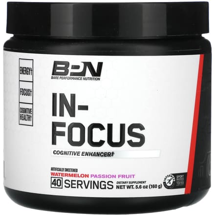 BPN, In-Focus, Fruit de la Passion Melon d'Eau, 159 g (160g)
