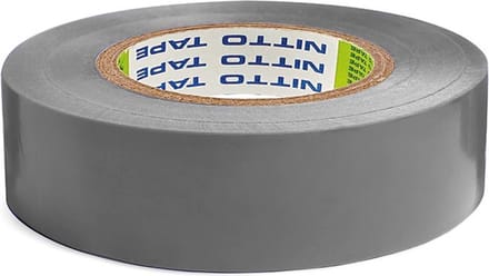 Nitto isolatietape 19 mm x 20 m — grijs, 1 rol