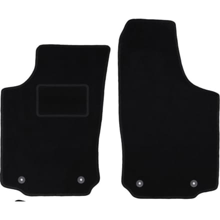 Zwarte veloursmatten voor: Opel Tigra B TwinTop, cabrio (2003-2008)