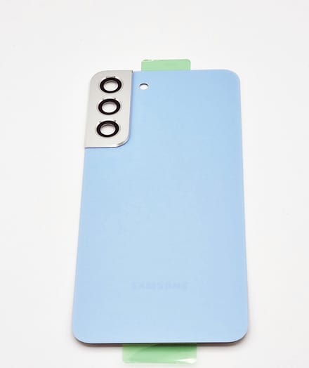 Achterkant Geschikt voor Samsung Galaxy S22 Plus – Premium – Blauw